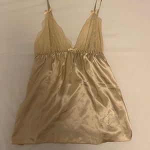 Vintage gold top.